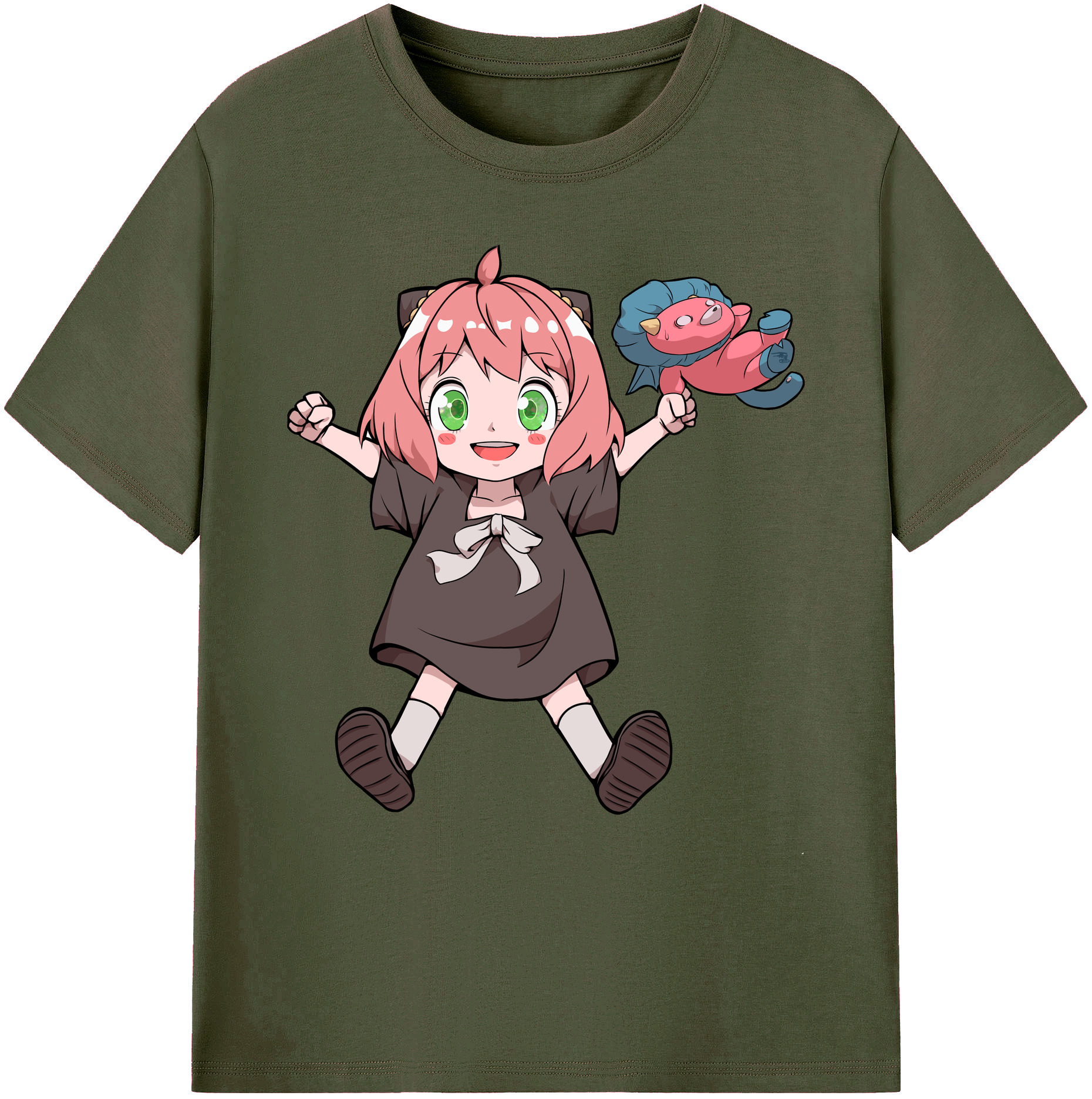 （画像用） SPY×FAMILY间谍家家酒 綿100％ メンズ半袖Tシャツ｜肌触りやわらか＆通気性